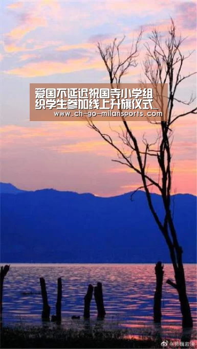 爱国不延迟祝国寺小学组织学生参加线上升旗仪式_米兰体育app(图1) 米兰app下载
